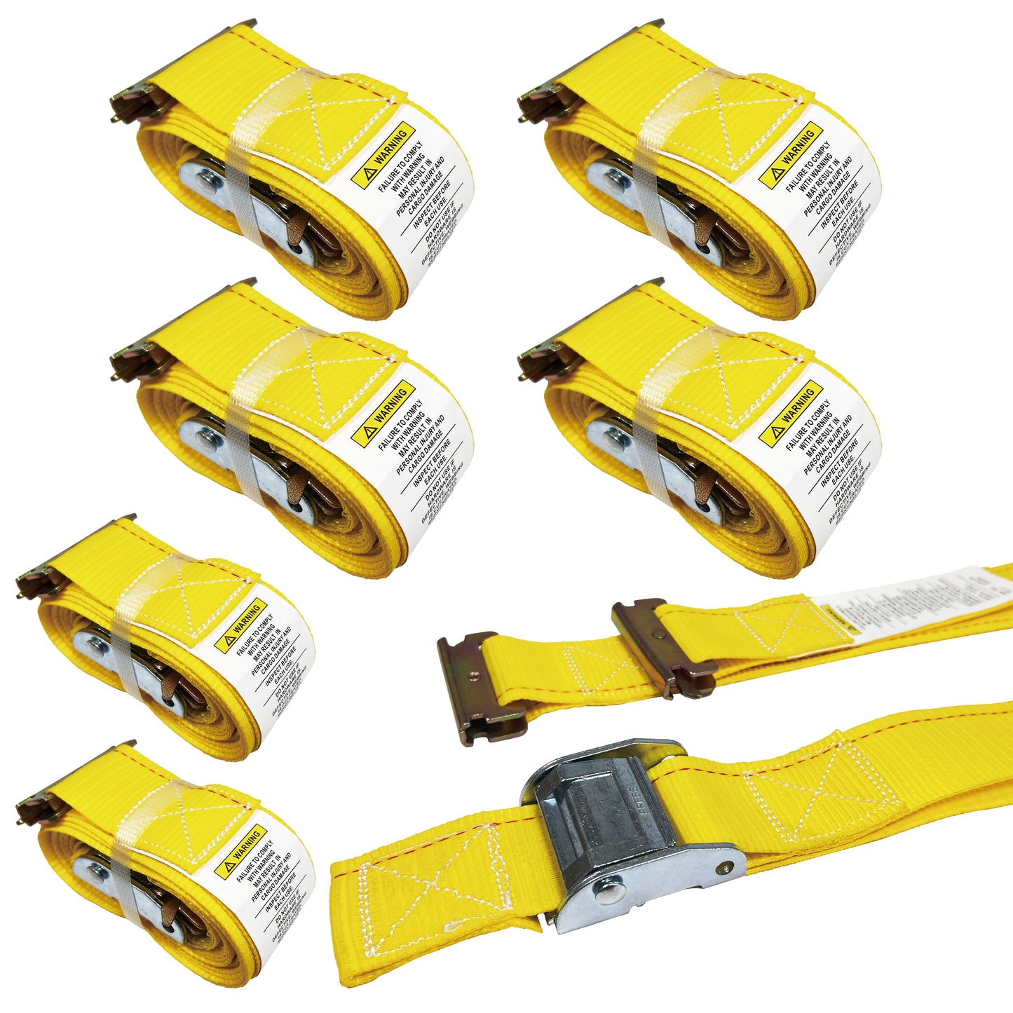 E Track Cam Buckle Straps