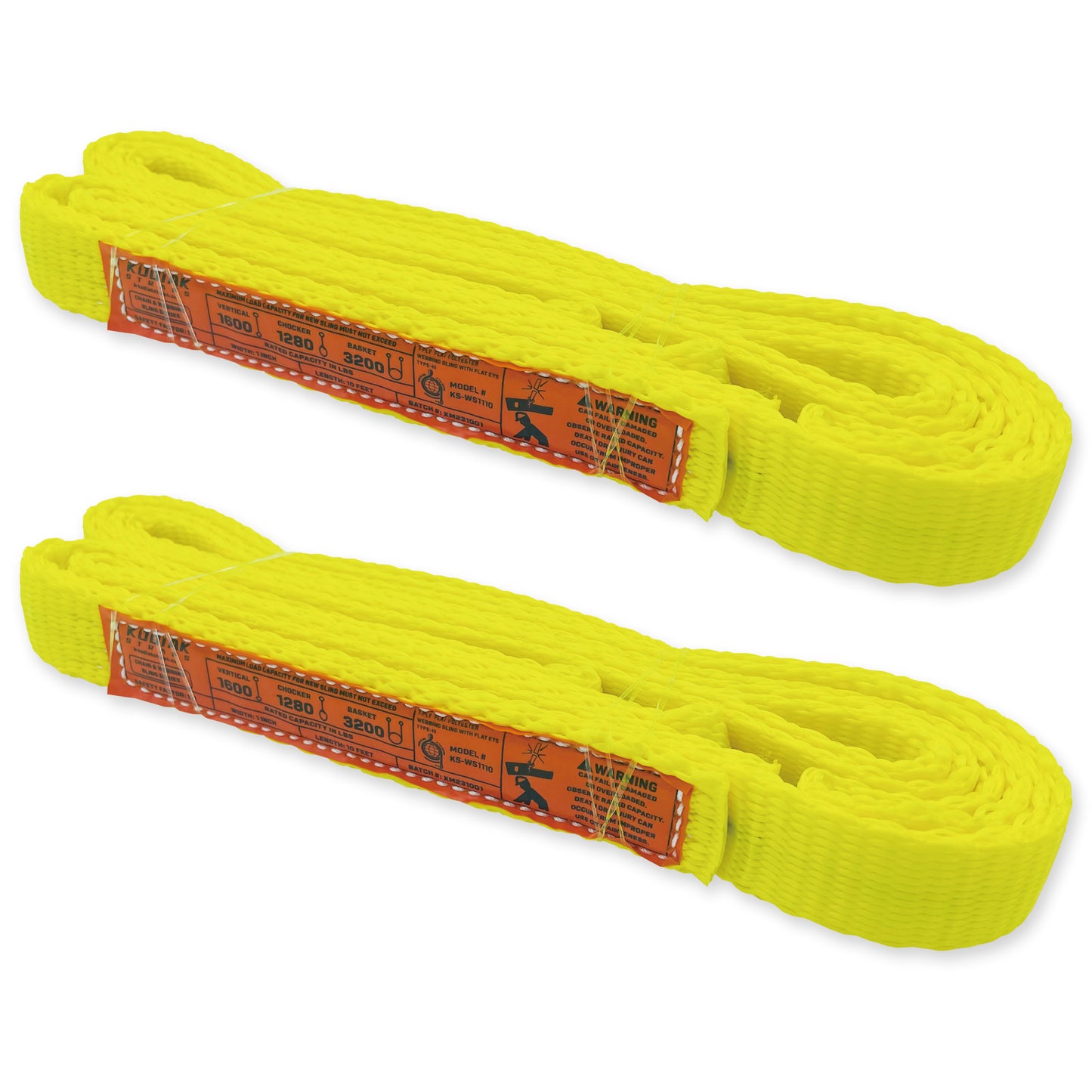 1-Ply 1 Inch Heavy Duty Webbing Slings
