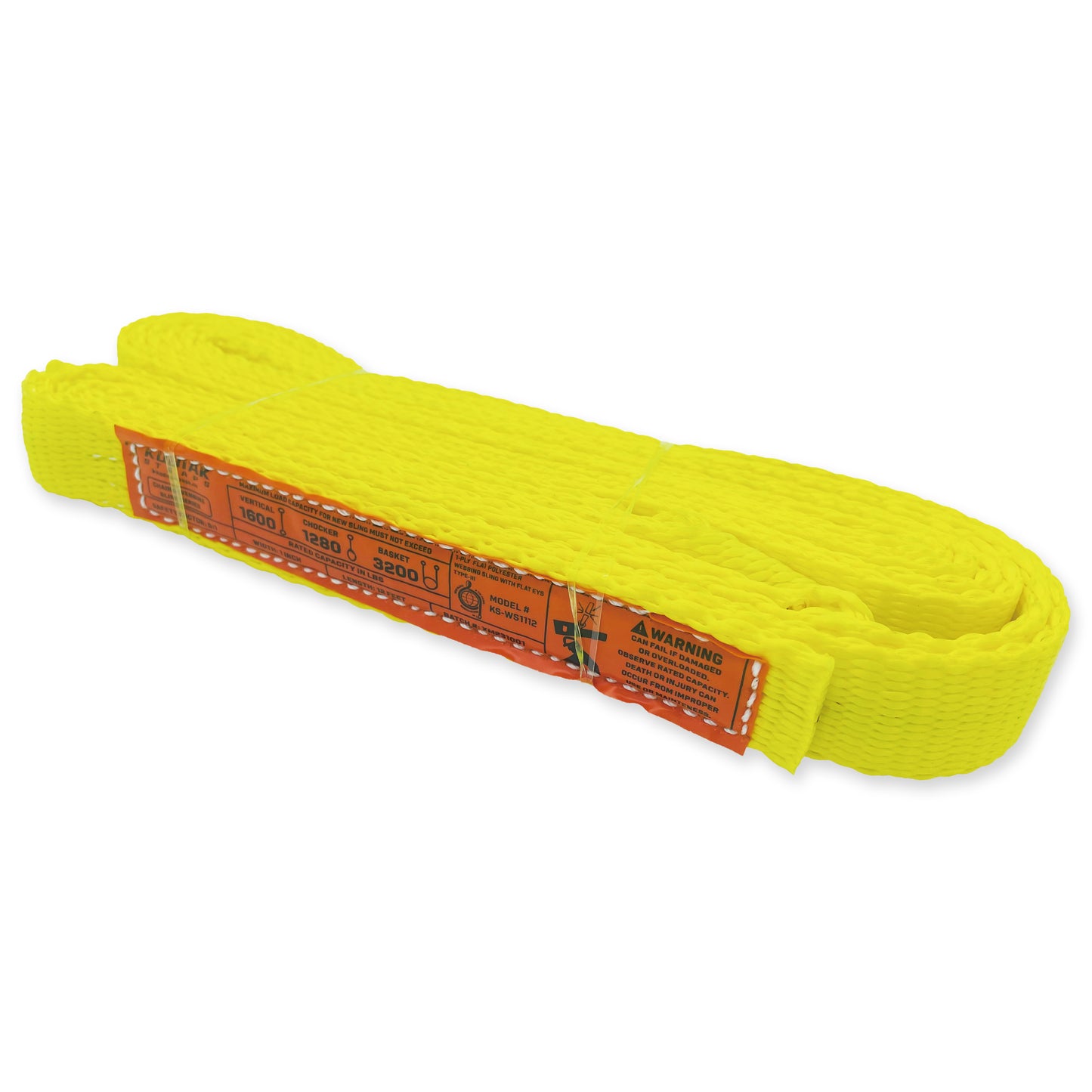 1-Ply 1 Inch Heavy Duty Webbing Slings