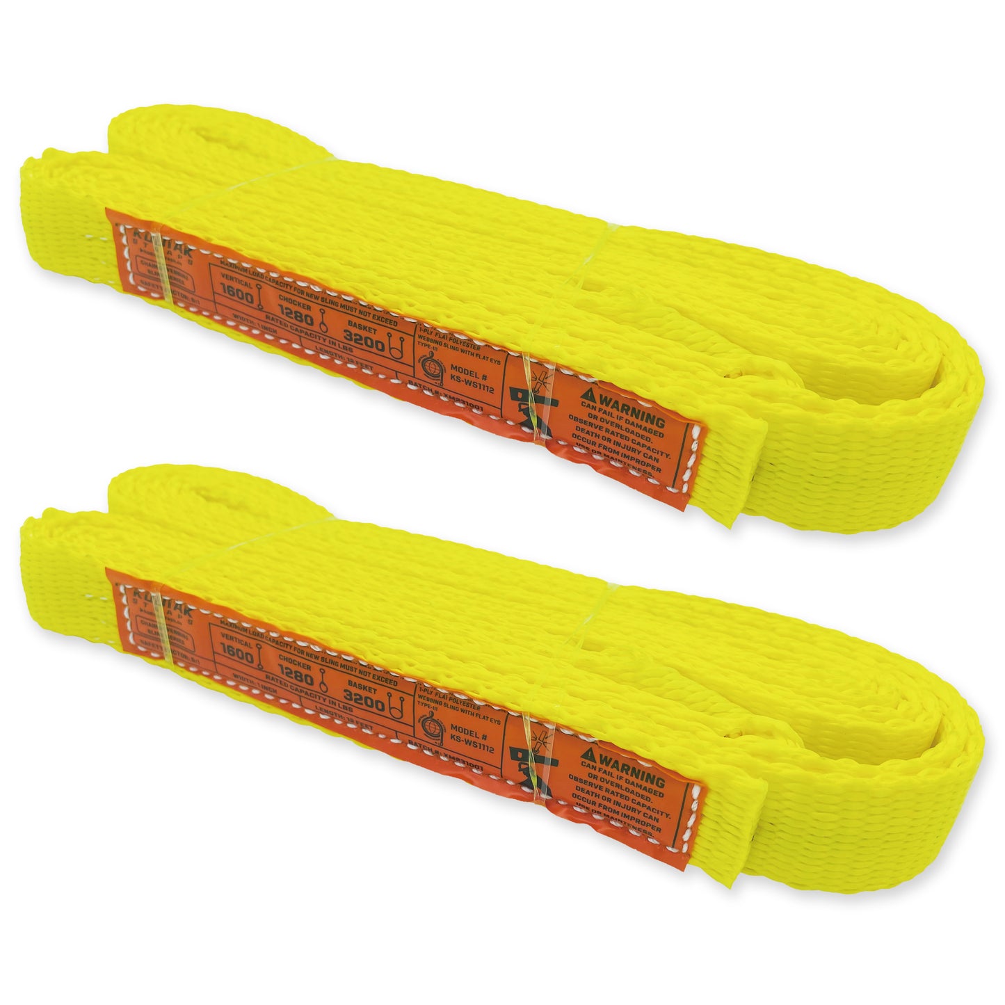 1-Ply 1 Inch Heavy Duty Webbing Slings