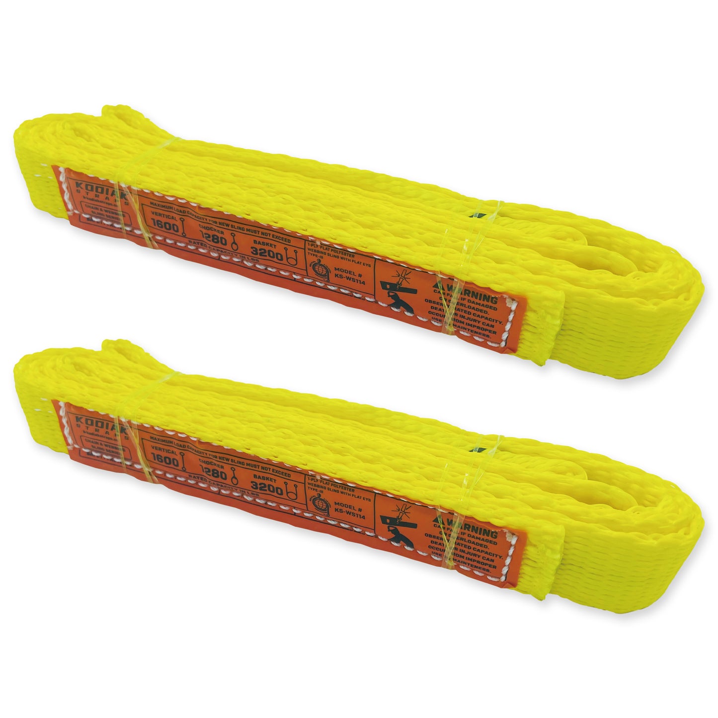1-Ply 1 Inch Heavy Duty Webbing Slings