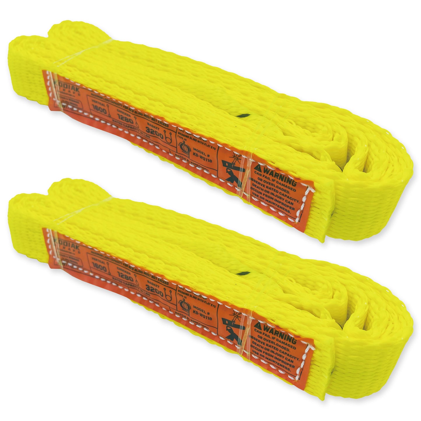 1-Ply 1 Inch Heavy Duty Webbing Slings