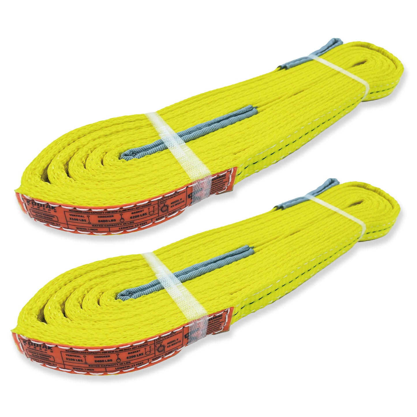 2-Ply 1 Inch Heavy Duty Webbing Slings