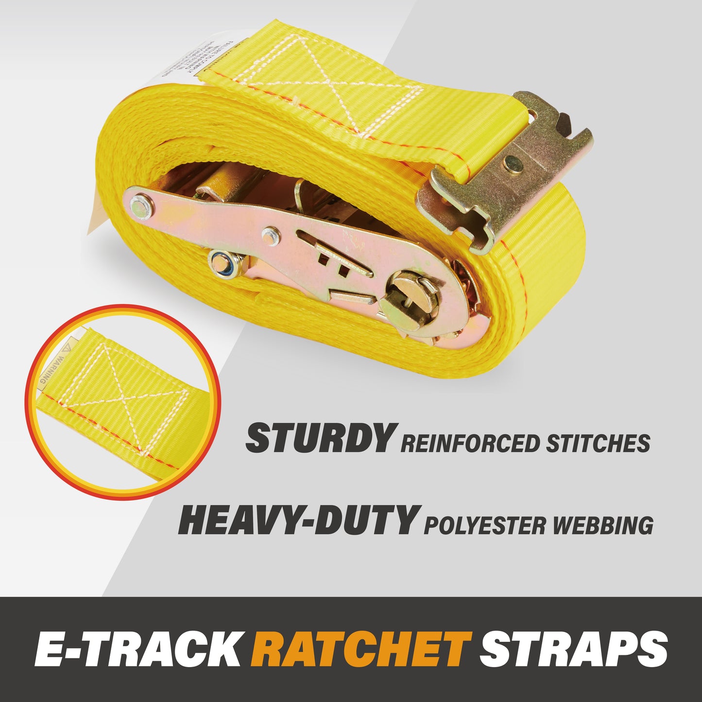E Track Ratchet Straps