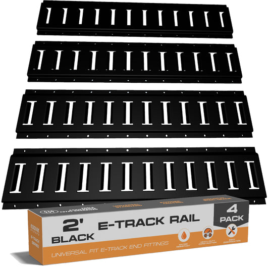E Track Rail - 2 feet 2 Pack