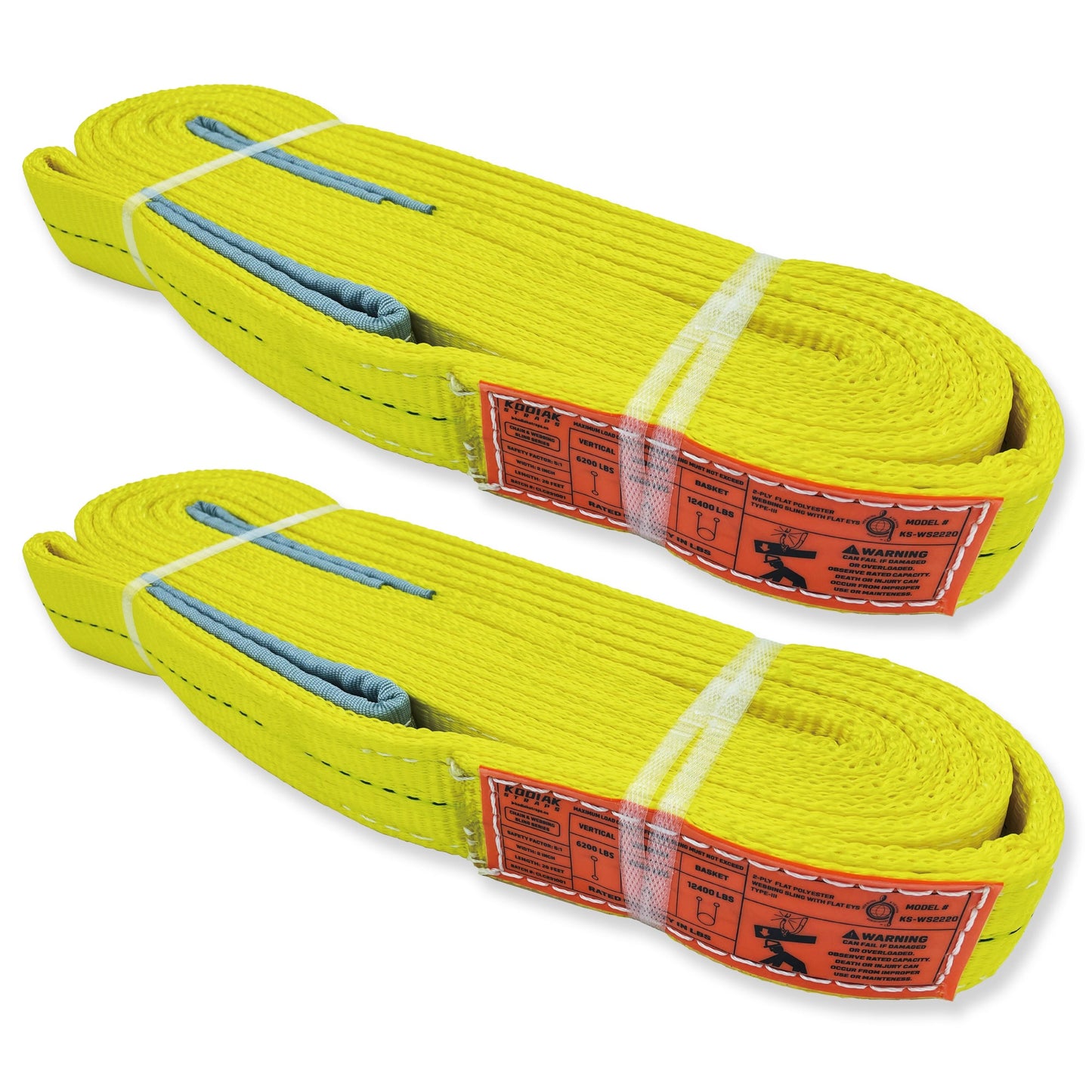 2-Ply 2 Inch Heavy Duty Webbing Slings