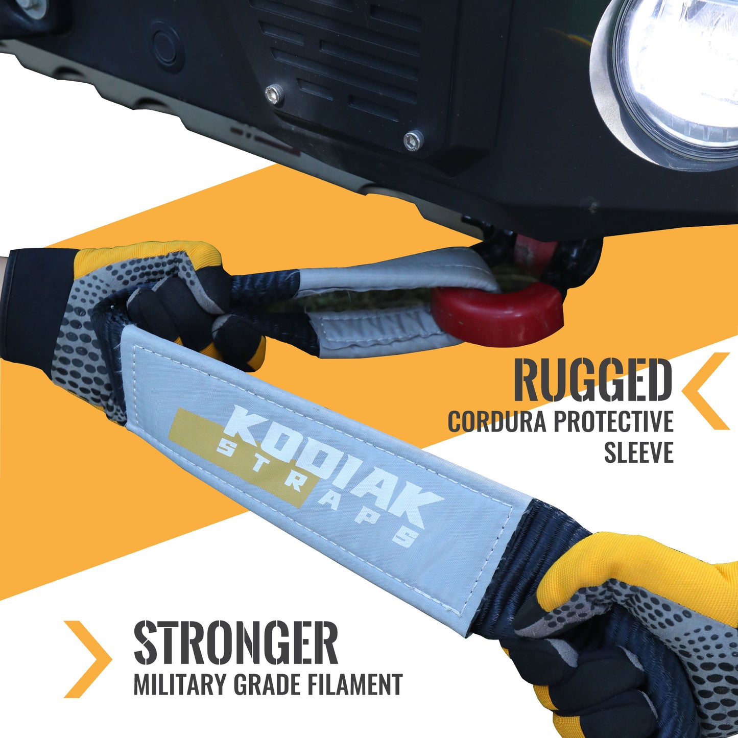 3"x8' Tree Saver Tow Strap