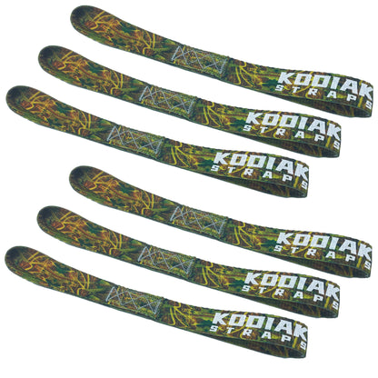 1.5" x 18" Soft Loop Tie Down Straps- 6 Pack